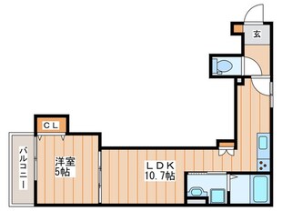 クリエオ－レ大利元町の物件間取画像